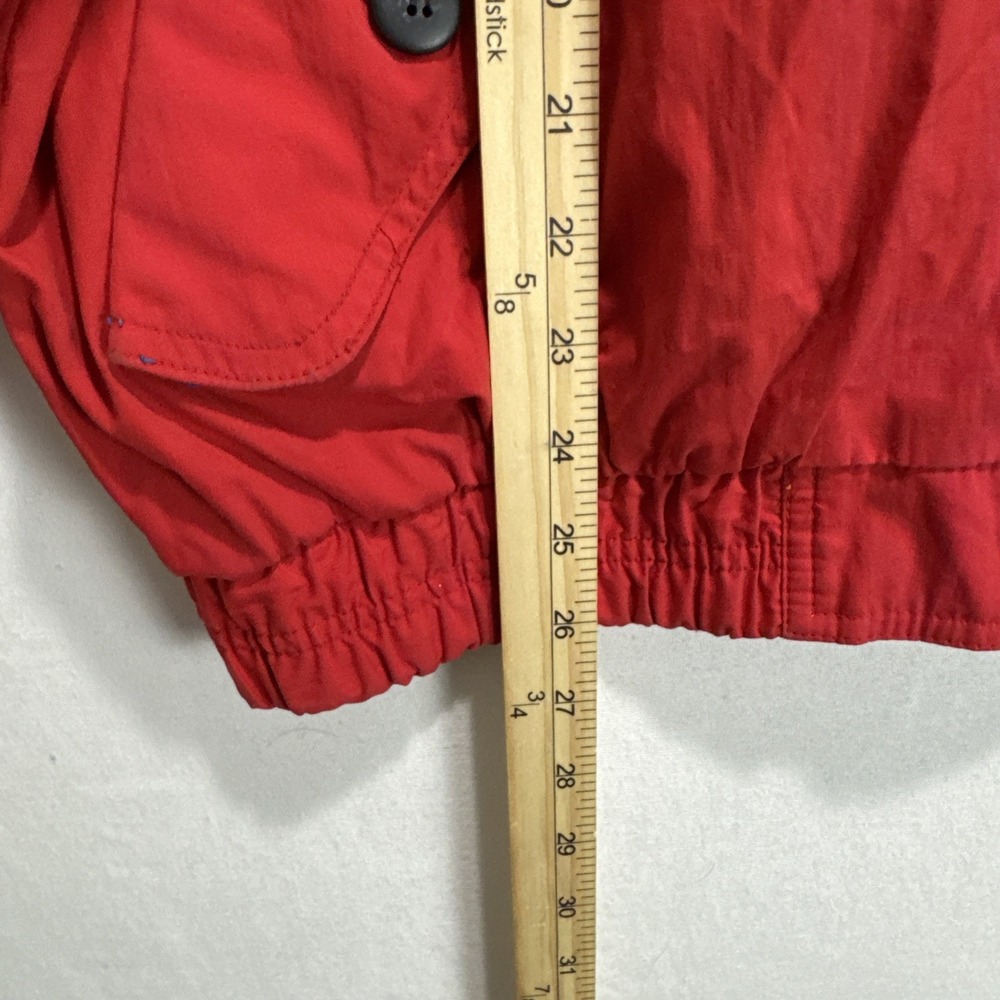 VTG EDS Swingste‎ Colorblock Windbreaker Jacket Mens XL Black Red Yellow Hooded - Picture 7 of 10